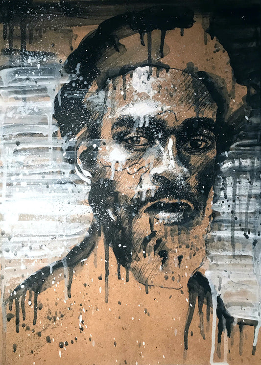 Monochrome Portrait Study #1 Print