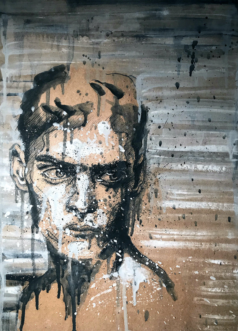 Monochrome Portrait Study #2 Print