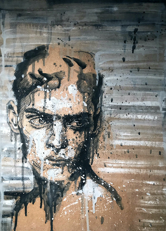 Monochrome Portrait Study #2 Print